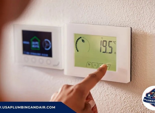 Efficient tankless water heater installation by USA Plumbing & Air in Las Vegas